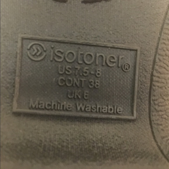 Isotoner  Slipper Shoes With FAUX FUR - Picture 8 of 8